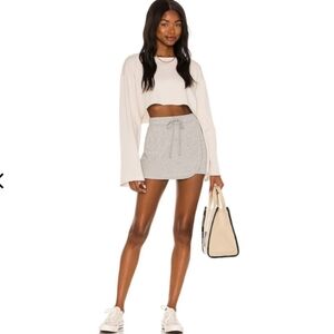 Lovers and Friends NWT Langley Skort in Grey Size Small